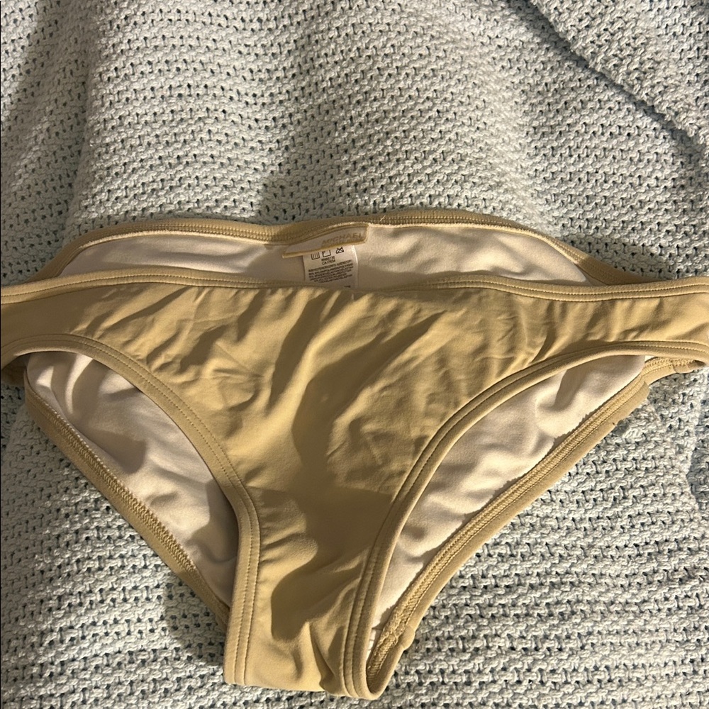 Michael Kors Beige Bikini Bottom